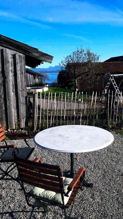 Lieblingseck Nachhaltige 5 Sterne Ferienwohnung Direkt Am Chiemsee 吉塔特埃姆吉姆 外观 照片