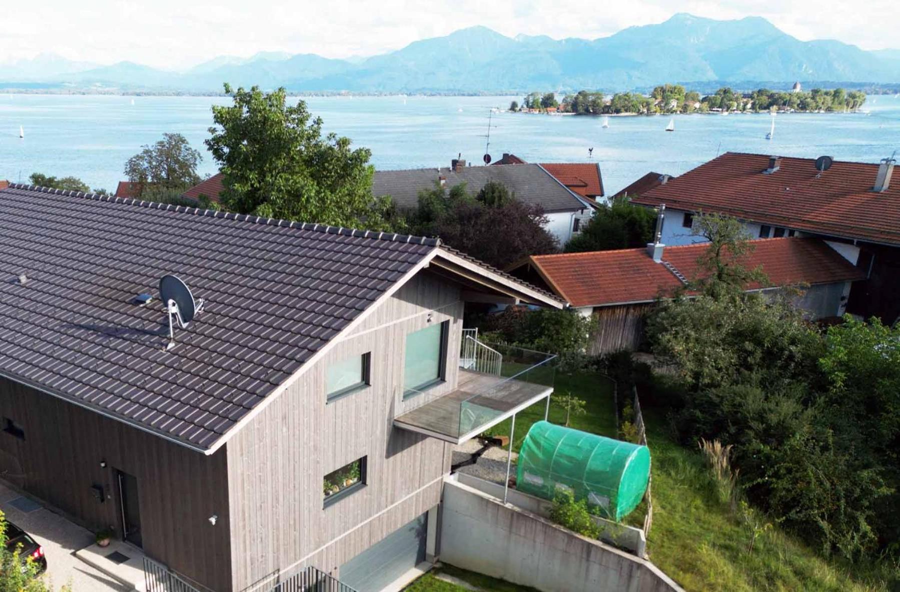 Lieblingseck Nachhaltige 5 Sterne Ferienwohnung Direkt Am Chiemsee 吉塔特埃姆吉姆 外观 照片
