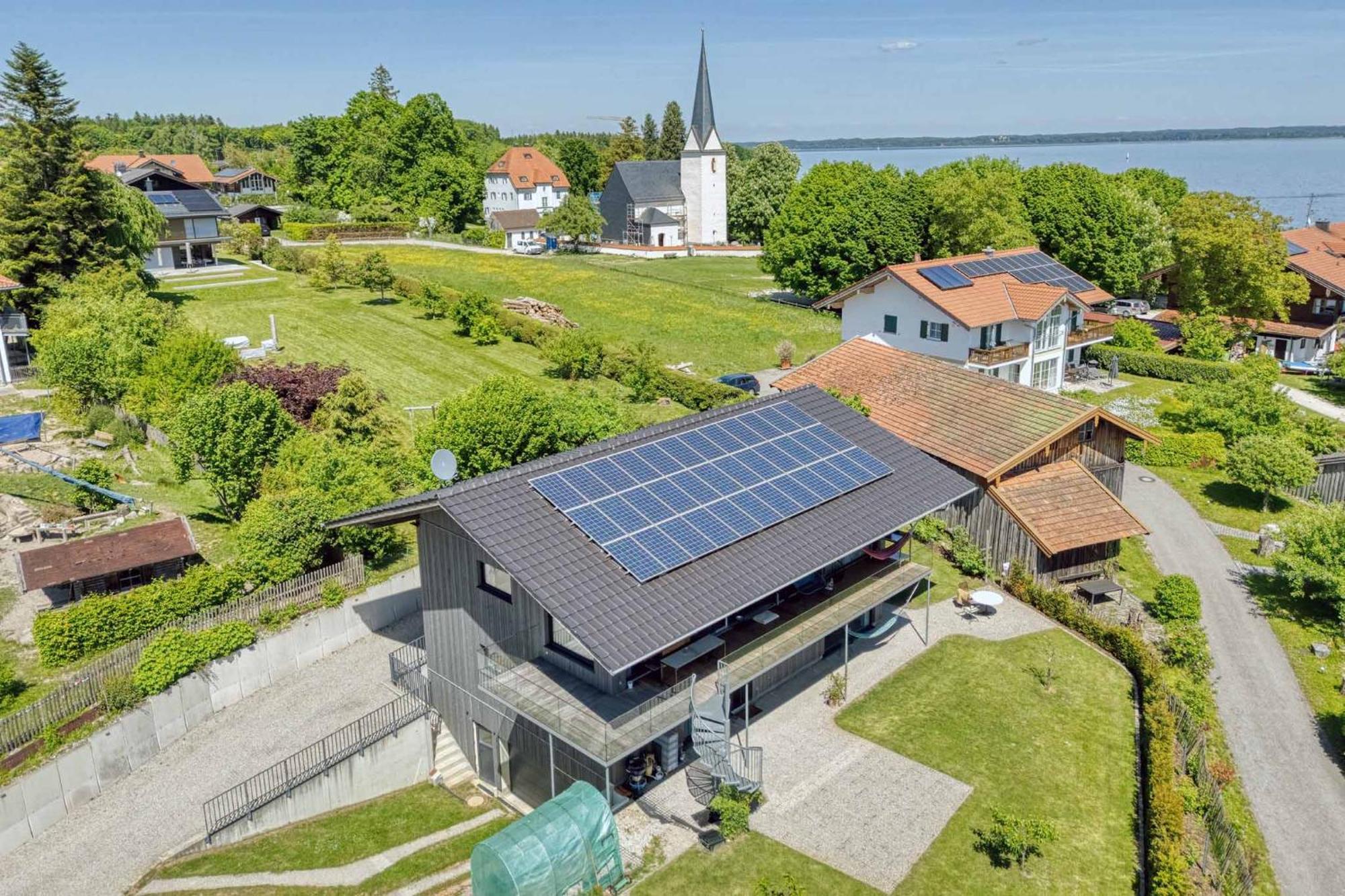 Lieblingseck Nachhaltige 5 Sterne Ferienwohnung Direkt Am Chiemsee 吉塔特埃姆吉姆 外观 照片
